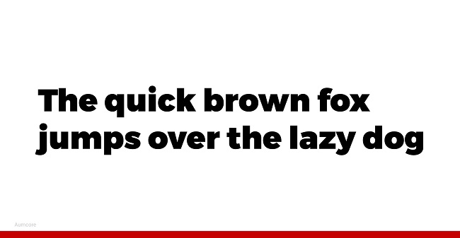 Typography font trend 2020