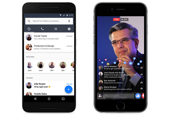 facebook Work communication